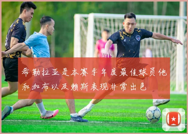 希勒拉亚是本赛季年度最佳球员他和加布以及赖斯表现非常出色